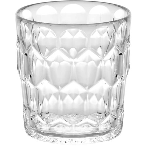 BICCHIERE BASSO 'VANITY' DECORO N°3 TRASPARENTE GUZZINI