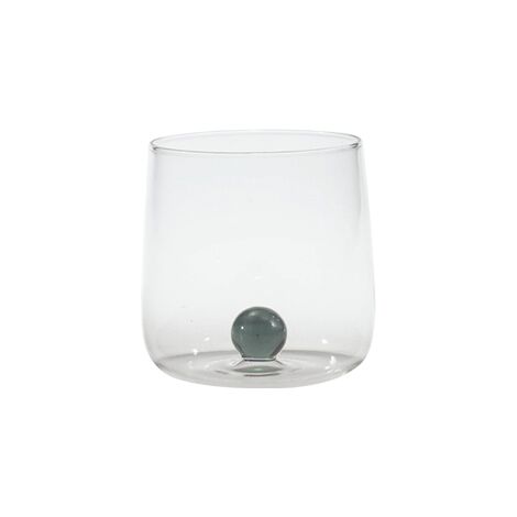 Bicchiere borosilicato Bilia Tumbler Zafferano set 6 pezzi colore Grigio