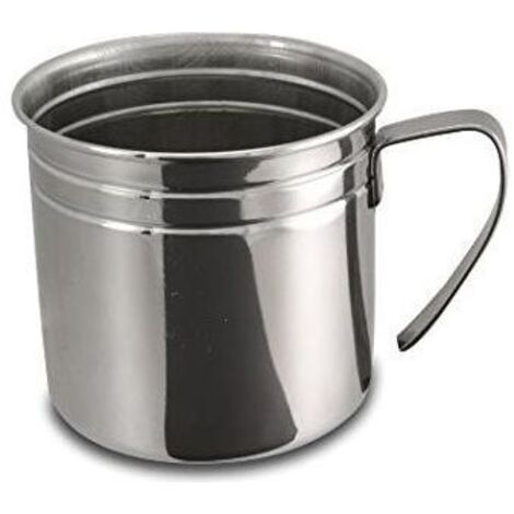 Bicchiere da cucina in metallo con manico 10 cm rivadossi