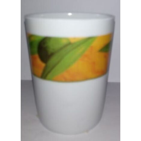 Bicchiere foglie d'oliva 6 pezzi