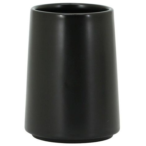 Bicchiere in ceramica nera - serie Graceful