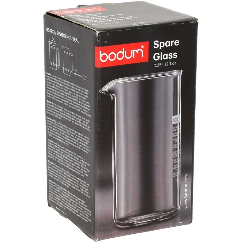 Image of Bicchiere in pirex 3 tazze 0,35l d=7 per caffettiera Bodum