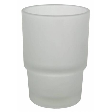 BICCHIERE RICAMBIO PORTASPAZZ. SATINATO TONDO