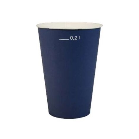 Bicchieri di carta Blu scuro 20 pezzi