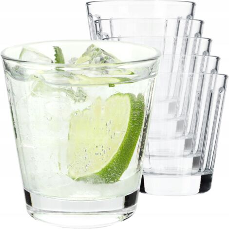 Bicchieri KADAX 175 ml, set da 6, per bevande e succhi di frutta