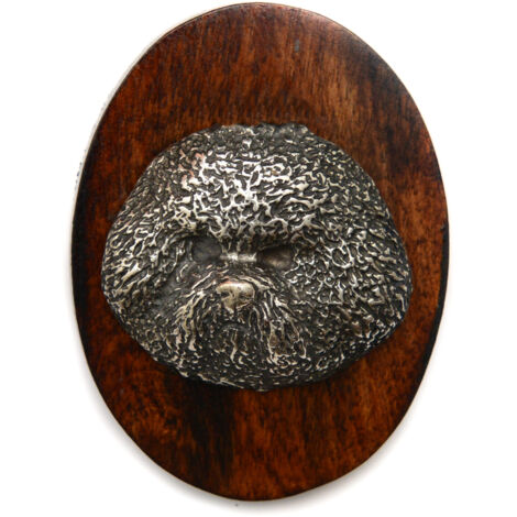 Bichon Frisé, chien de Tenerife - broche d'exposition, clip de numéro de course, badge de chien d'Art-Dog