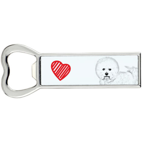Bichon frisé, chien de Tenerife – Décapsuleur avec chien, ouvre-bouteille personnalisé, cadeau unique pour homme par Art-Dog