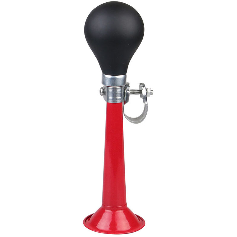 

Asupermall - Bicicleta Campana Alarma Corneta Silicona Apretar Bombilla Trompeta Ciclismo Bicicleta Bocina Campana Bicicleta Bocina De Aire, Rojo