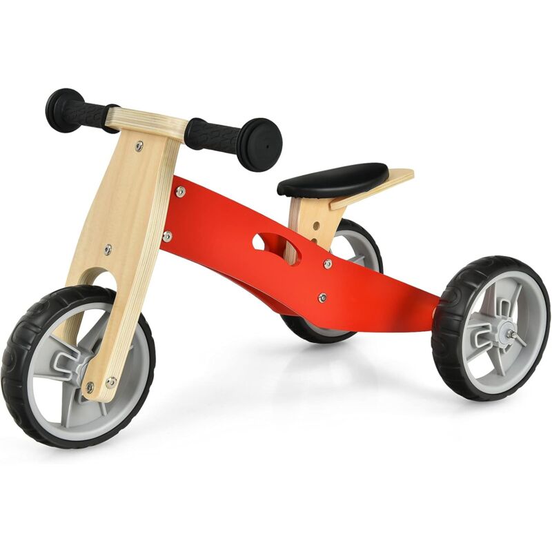 

Bicicleta de Equilibrio Sin Pedal Balance de Bicicleta para Niños de Madera para Niños de 18 a 36 Meses