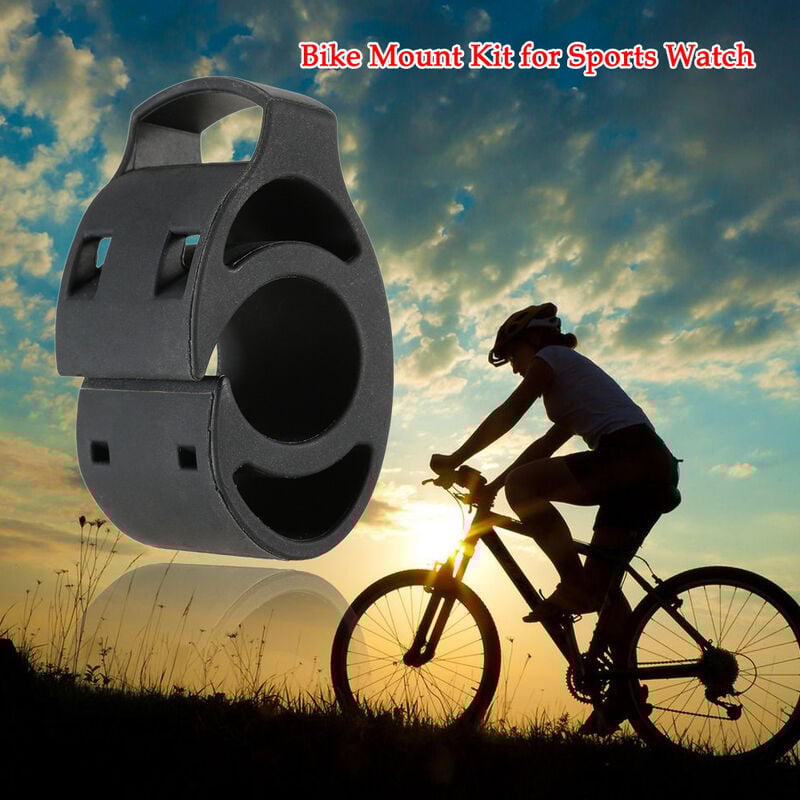 

Bicicleta de montaje de la bicicleta del manillar de silicona kit del sostenedor de Garmin 410 610 620 para Forerunner 910XT 920XT GPS S1 S2 S3 para