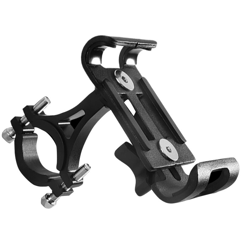 

Bicicleta de montana MTB Soporte para telefono de aleacion de aluminio Motocicleta Telefono movil Soporte de montaje en manillar Soporte giratorio