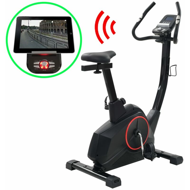 

Bicicleta estatica magnetica con pulsometro programable