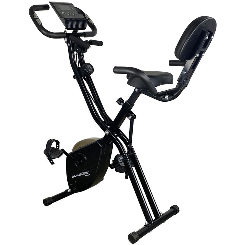 

Bicicleta estática plegable| 8 resistencias regulables| Pantalla LCD| Respaldo ajustable 6 posiciones| EVEREST | Mobiclinic