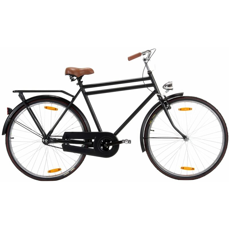 

Bicicleta holandesa rueda 28 pulgadas cuadro de hombreb 57 cm - Negro - Vidaxl