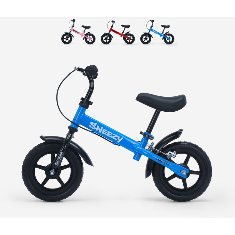 

Bicicleta infantil sin pedales bici sin pedales con freno Sneezy | Azul Marino