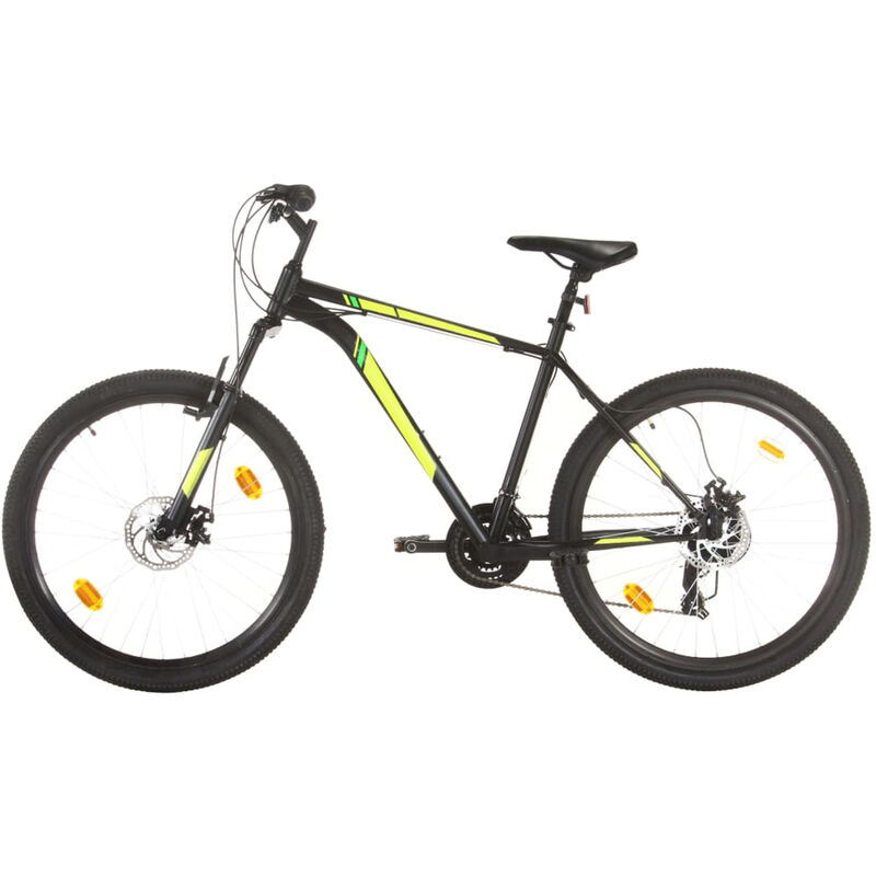 

Bicicleta montana 21 velocidades 27,5 pulgadas rueda 50cm negro