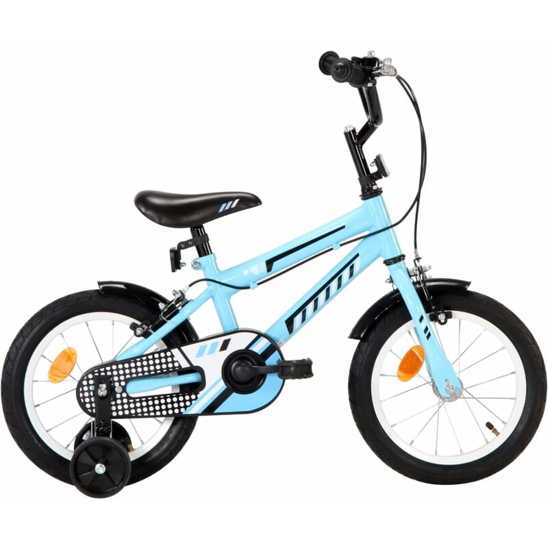 

Bicicleta para ninos 14 pulgadas negro y azul