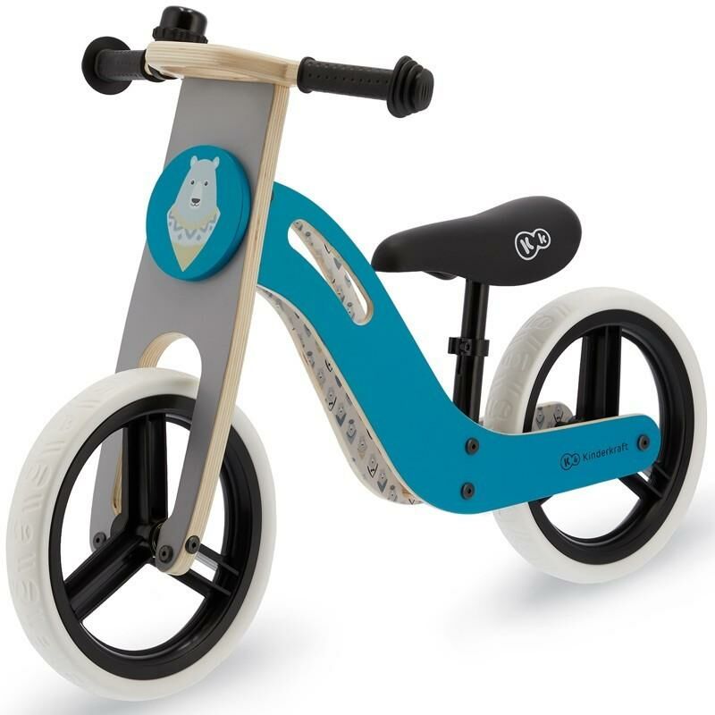 

​Bicicleta sin pedales color azul UNIQ - Kinderkraft