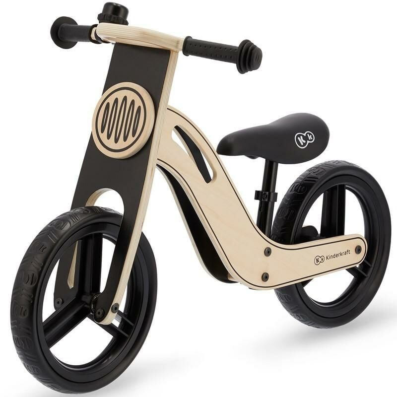 

​Bicicleta sin pedales color negro UNIQ - Kinderkraft