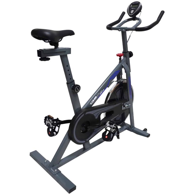 

Bicicleta Spinning Estática Serie 300 con Volante de Inercia de 6 kg Asiento y Manillar Ajustable y Pantalla - keboo