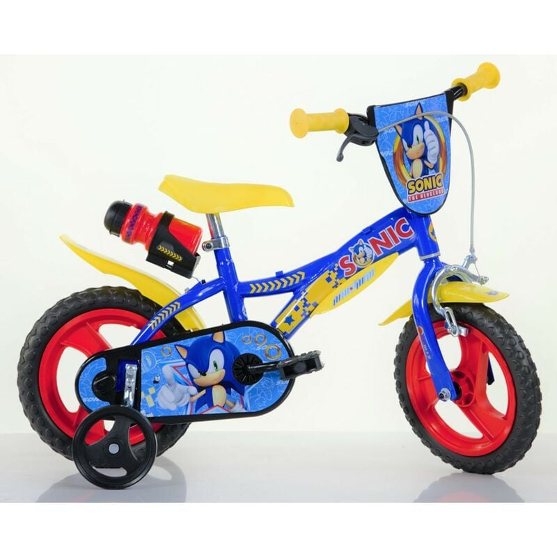 Image of Dino Bikes - Bicicletta da Bambino Sonic 12 Pollici 3 4 5 anni con Rotelle Bici