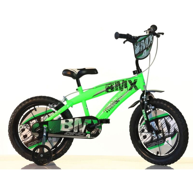 Image of Dino Bikes - Bicicletta Ruota 14 Pollici bmx 3 4 5 6 anni Bici da Bambino Rotelle Bimbo Freni