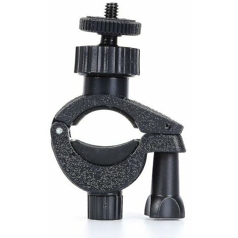 Bicycle Camera Holder Bike Camera Clip Bracket Adjustable O-type Ball Head Screw Handlebar Clip Mount Bracket