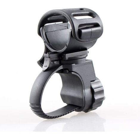 Bicycle Flashlight Mount, 360 Degree Rotation, Universal LED Bike Light Holder, YMYNY