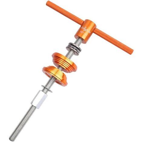 Bicycle Steering Press Tool, Bottom Bracket Installation Tool, for BB Series (Orange)