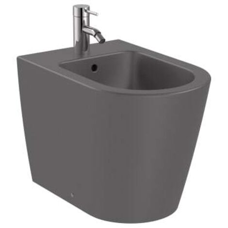 BIDÉ 560MM INSPIRA REDONDO CON FIJACIONES ÓNIX