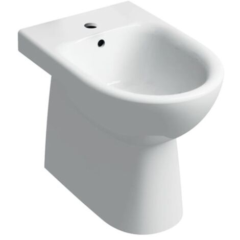 Bidé adosado a pared blanco brillante - Geberit Selnova