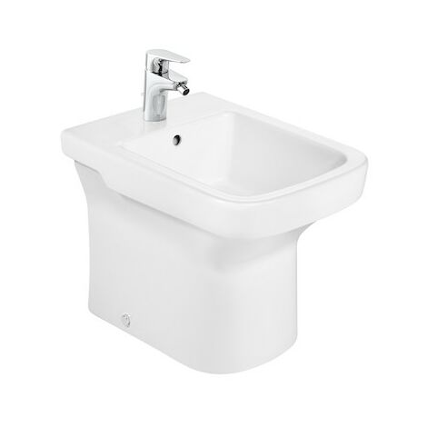 ROCA Bidé de porcelana compacto - Serie Dama, Blanco