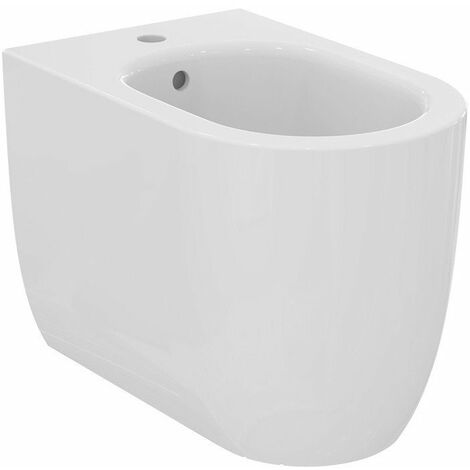 Bidé de pie BLEND ROUND 355x560x400mm blanco 1 orificio para grifería IDEAL STANDARD