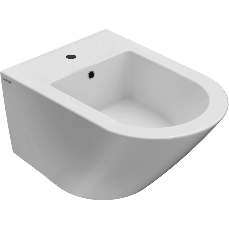 

Instalación suspendida para bidé cerámico 52.36 Globo Forty3 FOS10BI | Blanco - Globo BI