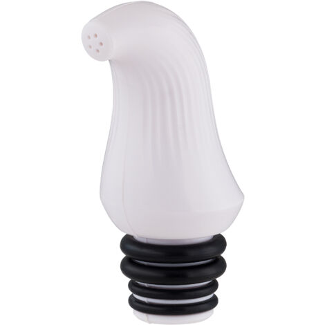 Bidé portátil para botella de agua estándar QUICK PLOMBERIE blanco
