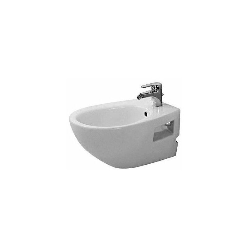 

Duravit - Bidé suspendido DURAPLUS COLOMBA con plataforma para grifo rebosadero 360x575mm 1 orificio para grifo blanco Wondergliss