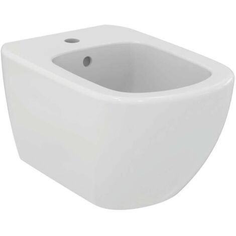 Bidé suspendido blanco brillo con fijaciones ocultas - Ideal Standard Tesi