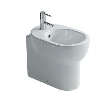 Bidet à poser au ras du mur 35x50xH42 en céramique Galassia M2 Blanc