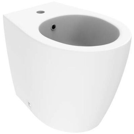 Bidet a terra bianco opaco con profondità di 52 cm Ercos Kite BCKTEOBIDE  Bianco opaco