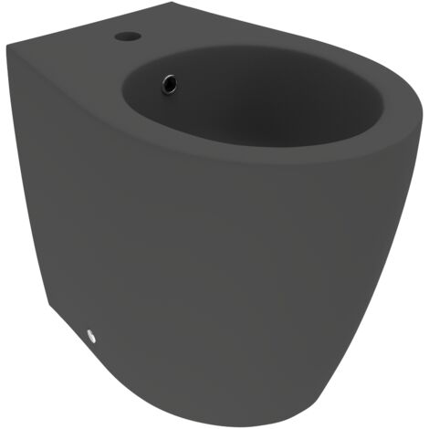 Bidet a Terra Ercos "Kite" Nero Opaco