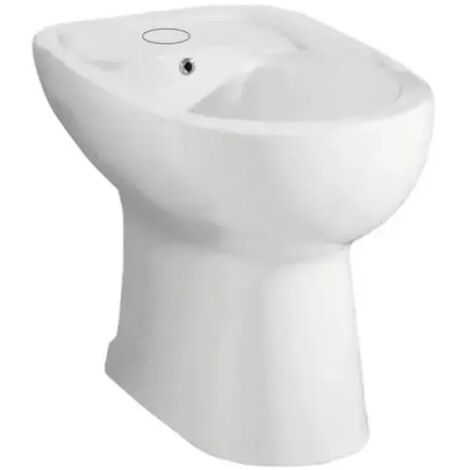 Bidet a terra in ceramica bianca serie diana AZZURRA