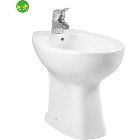 Bidet a terra in ceramica bianca serie normus VITRA