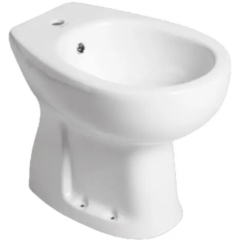 Bidet a terra per anziani in ceramica bianca AMBRA BATHROOM