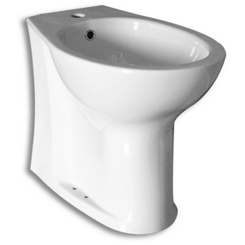 Bidet a terra serie open in ceramica