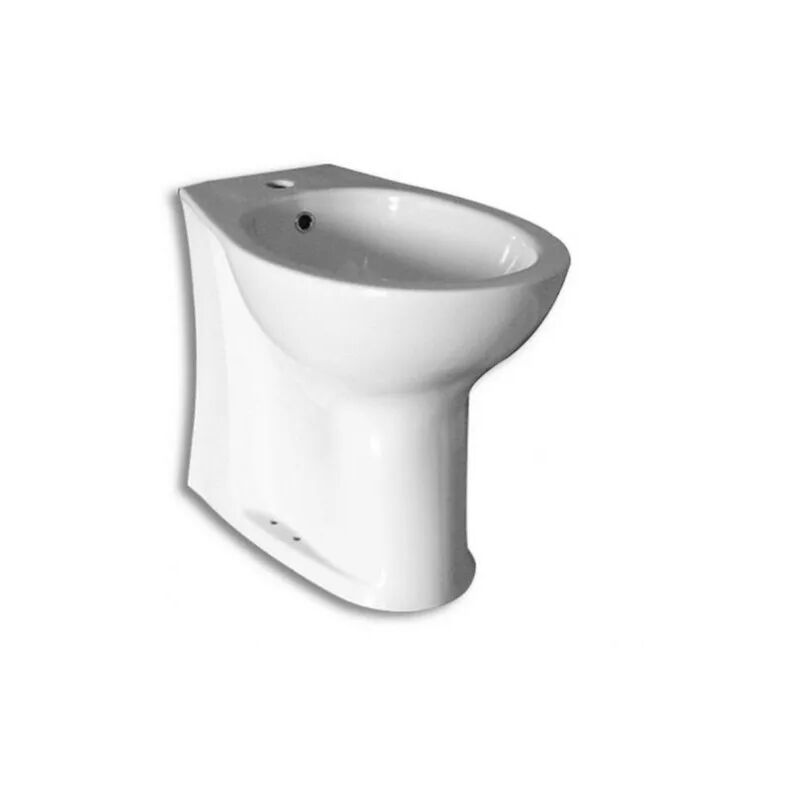 Bidet alto per disabili o anziani bianco in ceramica serie Open - GOMAN