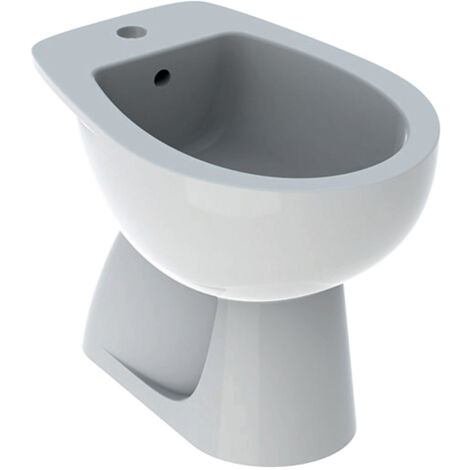 Bidet au sol céramique 39 cm – Finition blanche moderne – Design élégant pour salle de bain – Geberit BASTIA