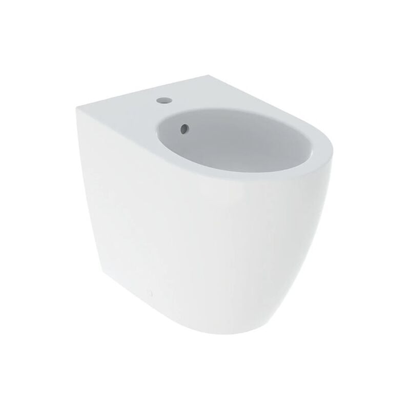 Geberit - Bidet au sol filoparete 35x56 cm blanc brillant Icon