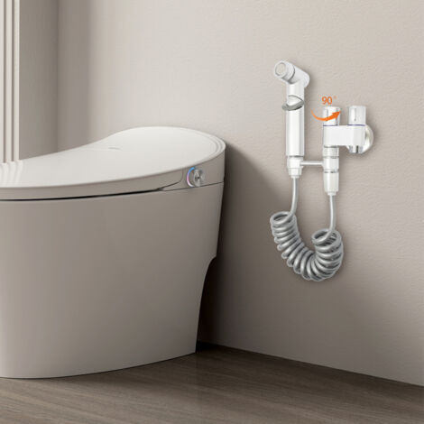 Bidet Brause Set mit Schlauch WC Hand Duschkopf Hygiene Dusche Bad