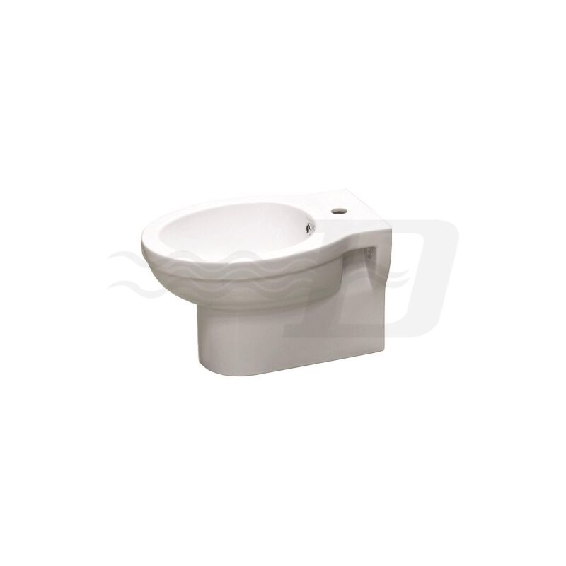 Dianhydro - Bidet suspendu Sanitaire de salle de bain en porcelaine blanche Calla