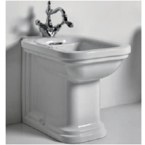 Bidet céramique monobloc blanc WALDORF - CRISTINA ONDYNA WD4121